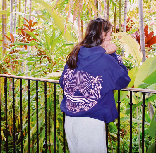 HOODIE - NAVY BLUE